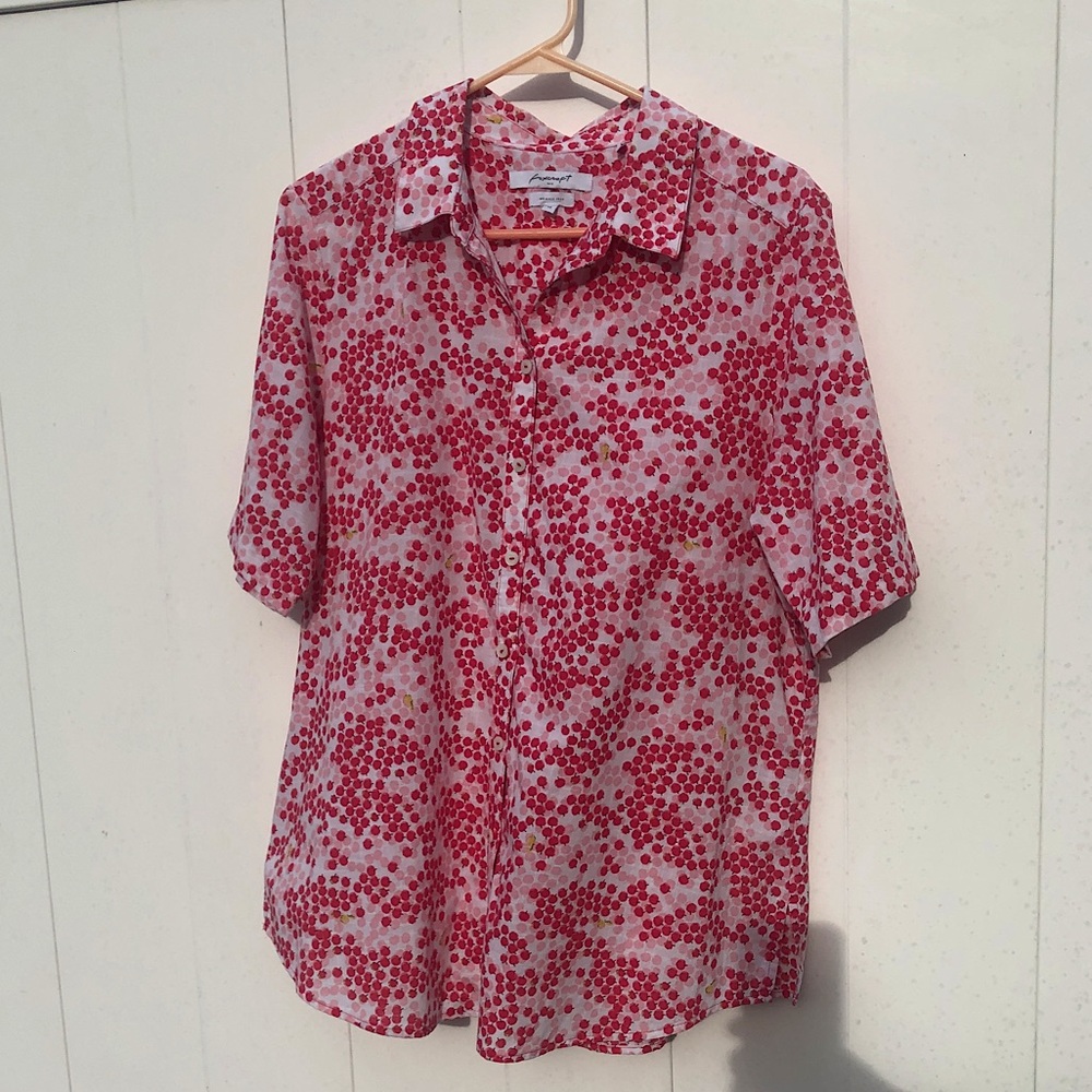 Foxcroft Apples to Apples Shirt